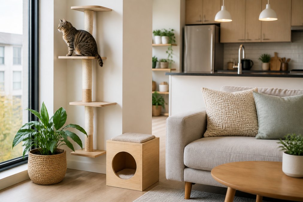 Stylish Cat Furniture for Small Apartments