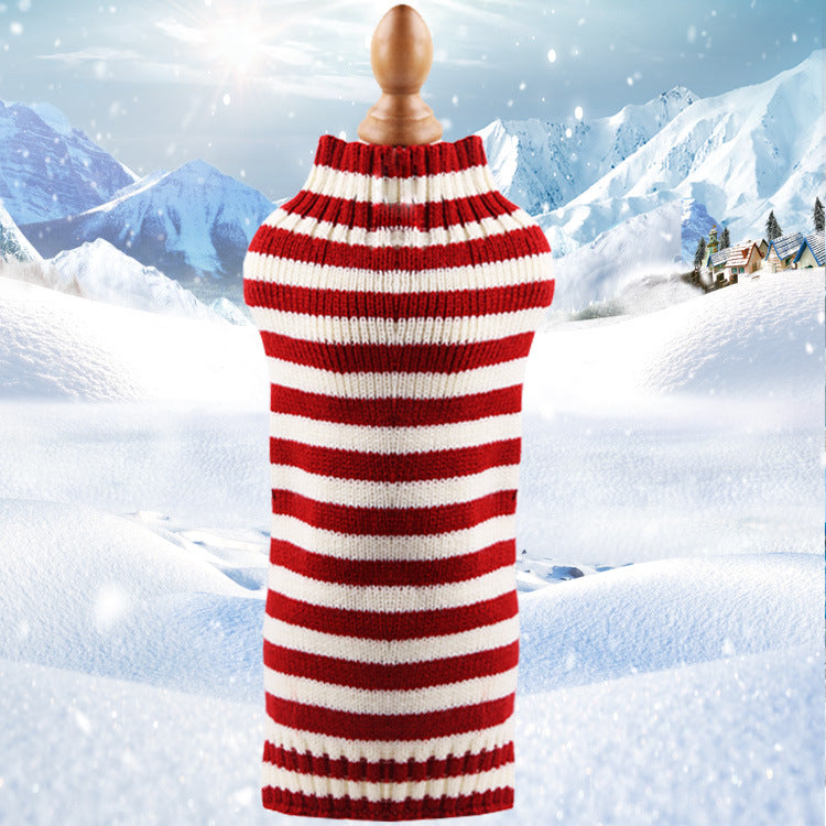Cashmere Twisted Rope Pet Sweater For Dogs