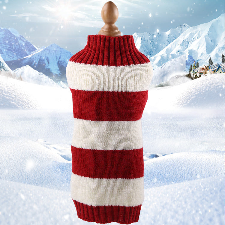 Cashmere Twisted Rope Pet Sweater For Dogs