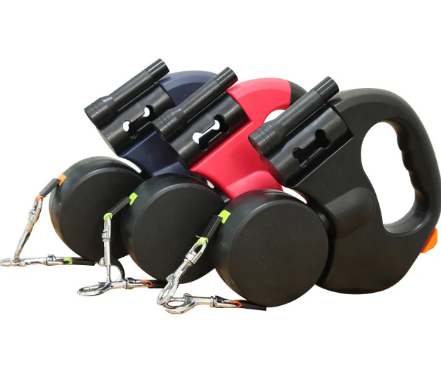 Retractable Double Pet Leash