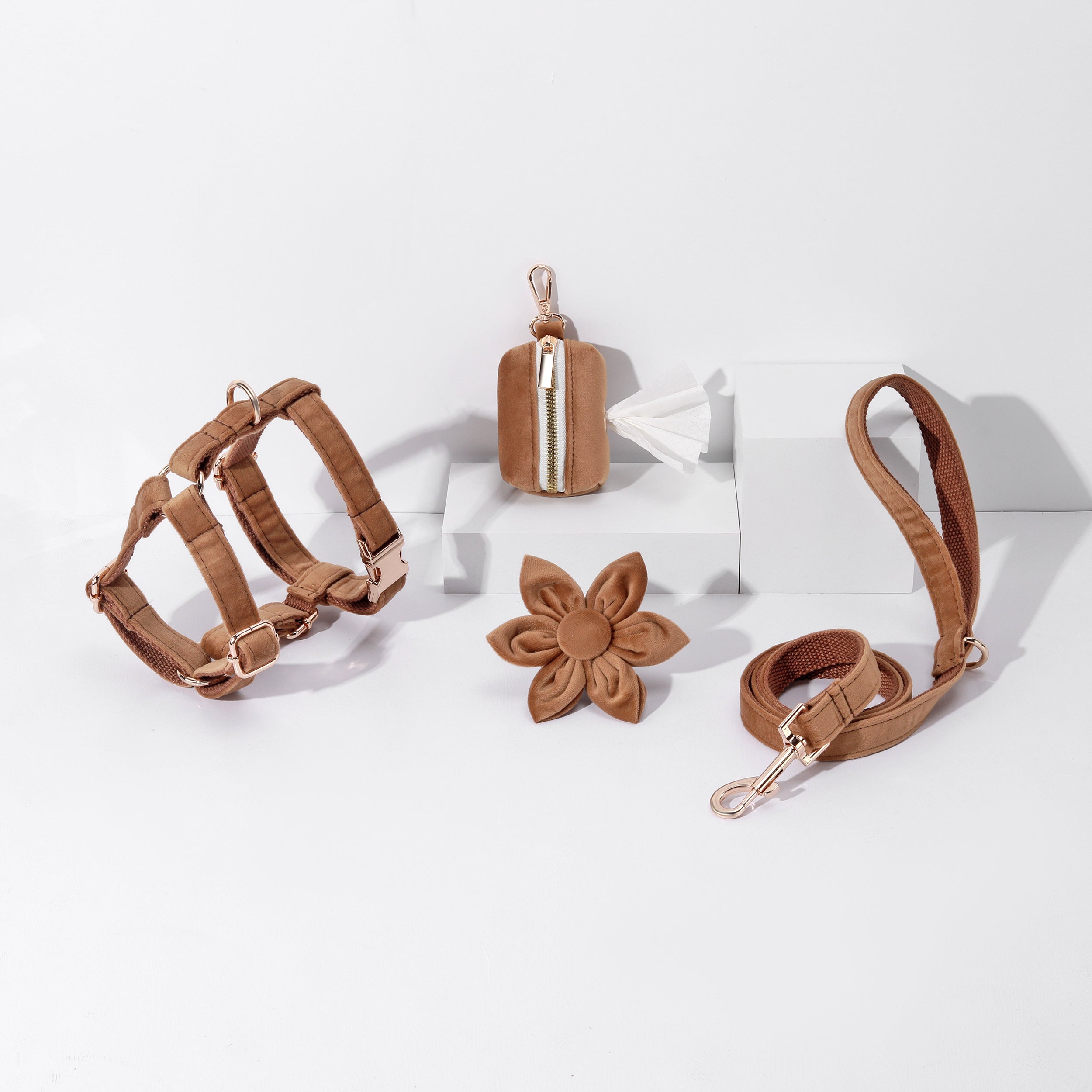 STEP IN Dog Walking BUNDLE - BROWN (4 pieces)