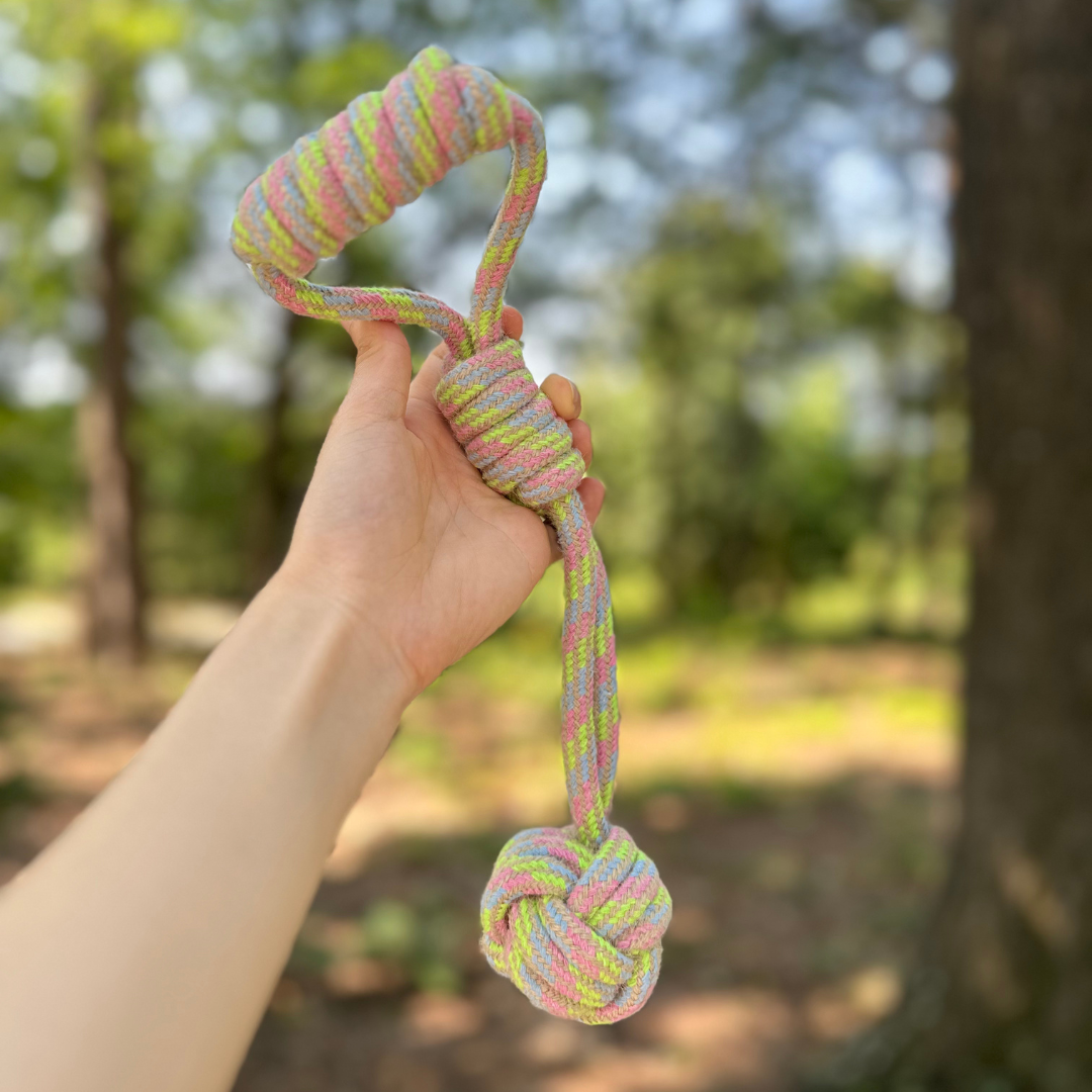 Hemp Tug Toy | Monkey Fist