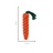 Handcrafted Carrot Rope Toys