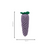 Handcrafted Eggplant Rope Toy