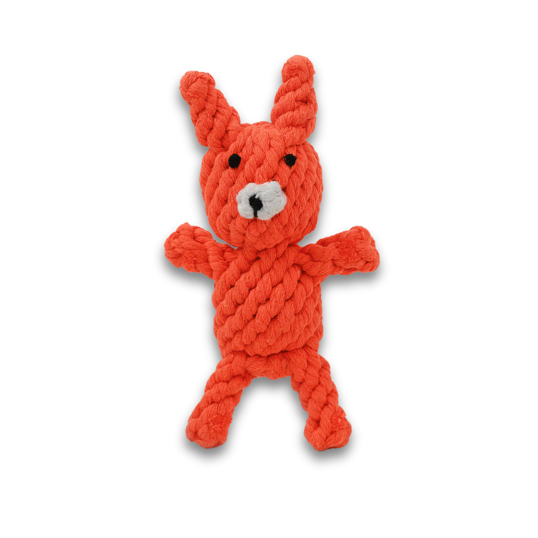 Handcrafted Rope Chew Toy for Dogs - Eco-Fox