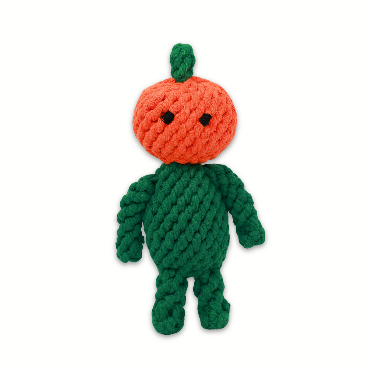Handcrafted Rope Chew Toy for Dogs - Adam the Pumpkin