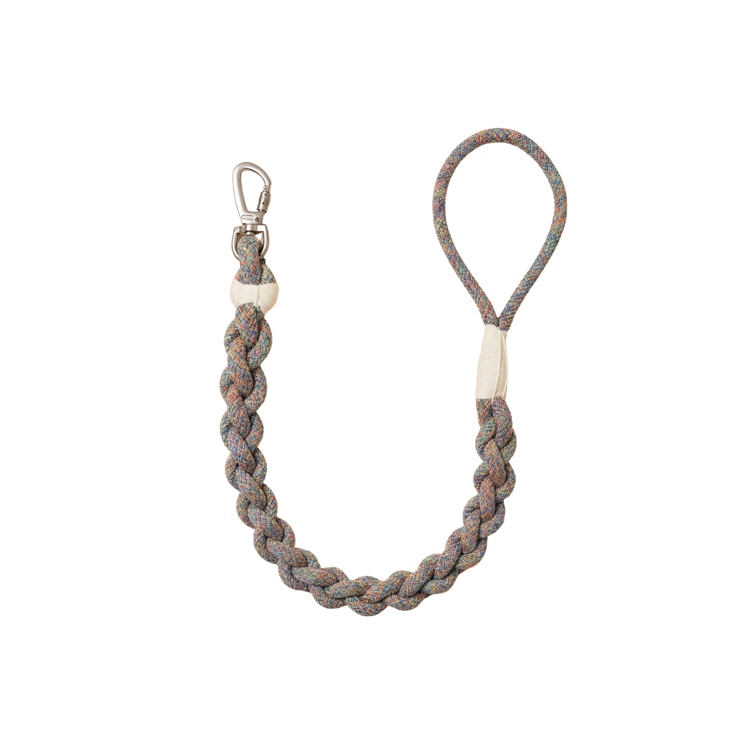 Handcrafted Rainbow Rover Dog Leash