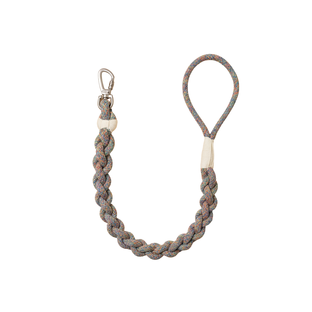 Handcrafted Rainbow Rover Dog Leash